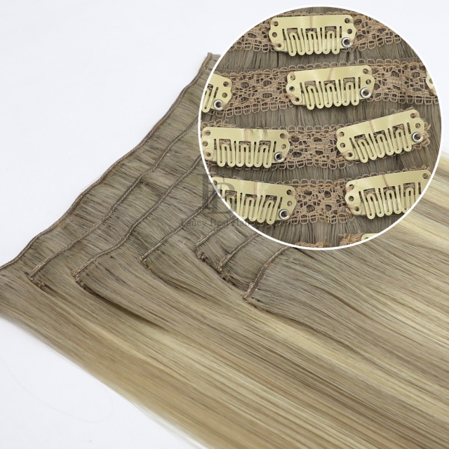 #T19-P19/60 Lace- Clip in Hair - Luxe Range  