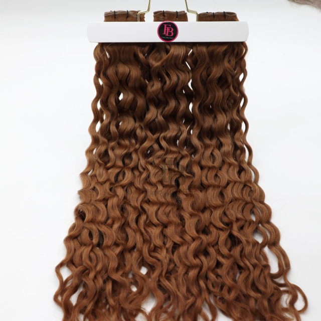 Curly ---- #30 Platinum Blonde  - Genius Weft