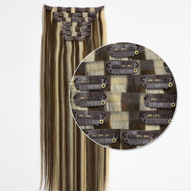 #P4/613 PU - Clip in Hair - Classic Range