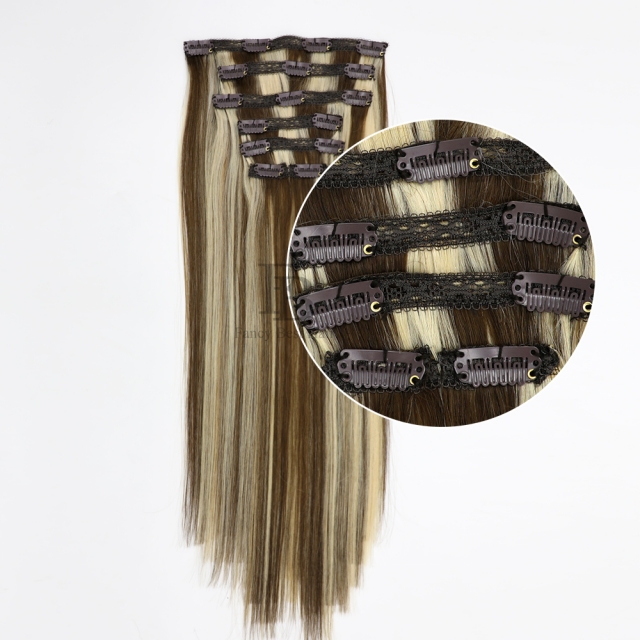 #P4/613 Lace - Clip in Hair - Classic Range