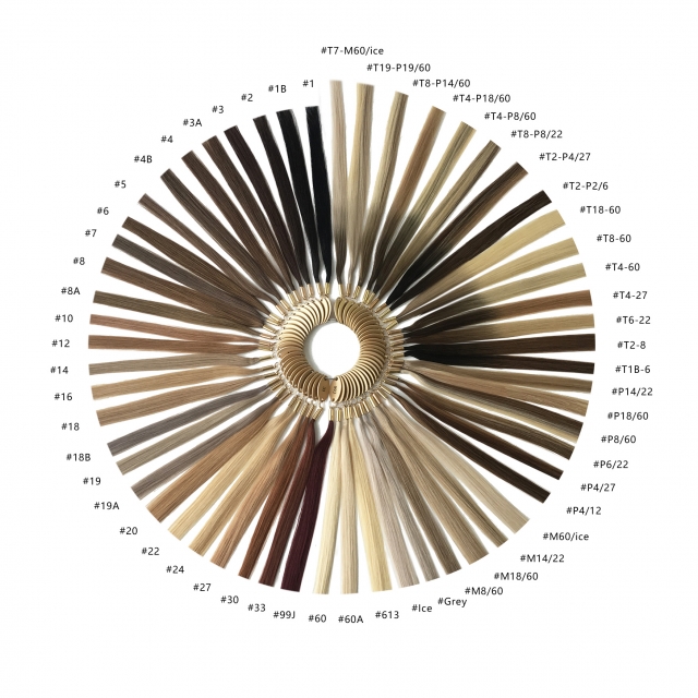 Color Ring - 56 colors ( Apply all hair extensions methods )