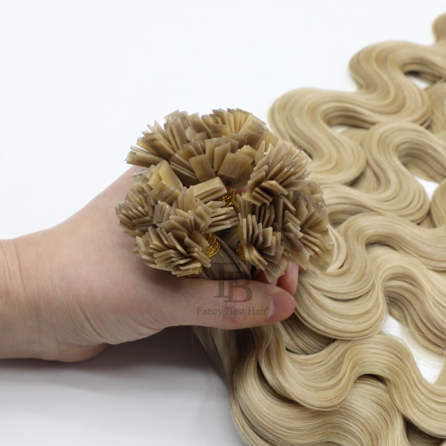 #P14/22 - Flat/K tip Hair - Body Wave