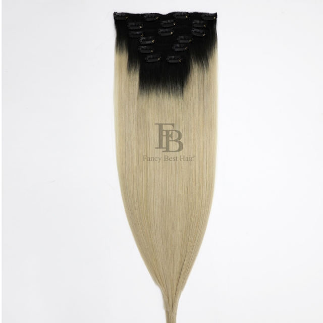 #T1B-M60/ice Lace - Clip in Hair - Classic Range