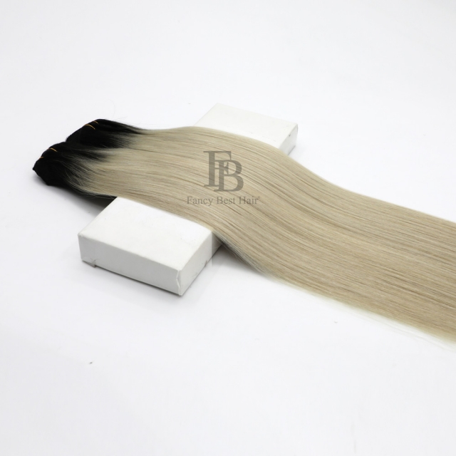 #T1B-M60/ice Lace - Clip in Hair - Classic Range