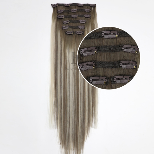 #T7-P7/ice Lace - Clip in Hair - Classic Range