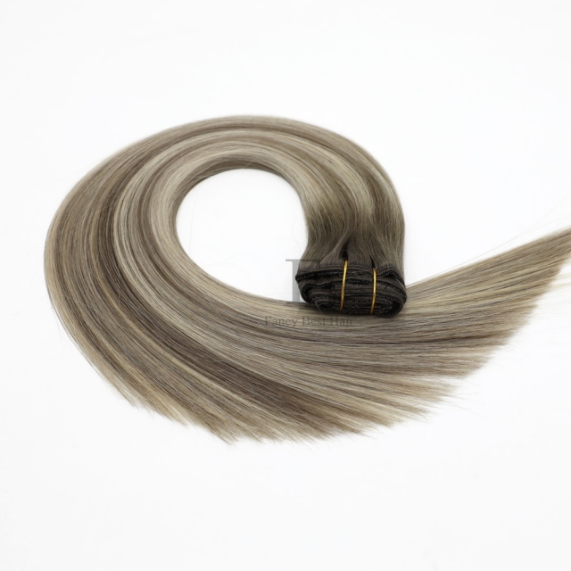 #T7-P7/ice Lace - Clip in Hair - Classic Range