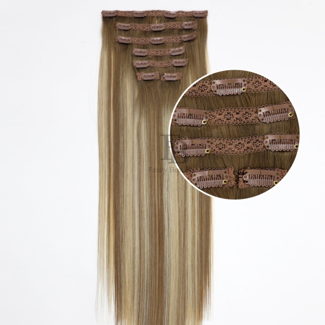 #T8-P8/22 Lace - Clip in Hair - Classic Range