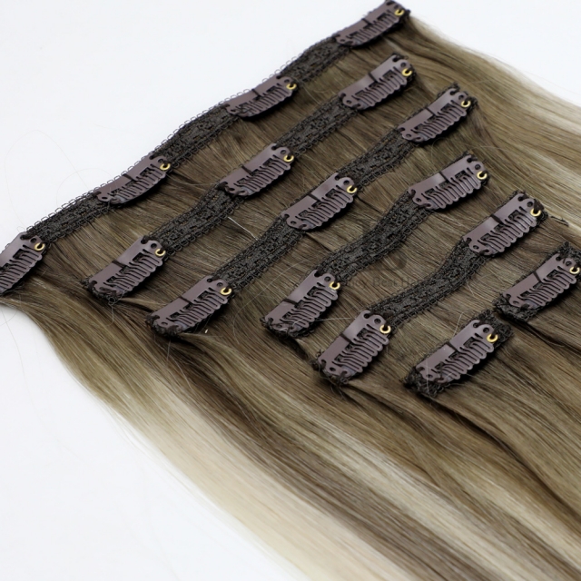 #T7-P7/ice Lace - Clip in Hair - Classic Range