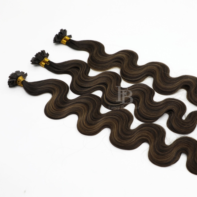 #T2-P2/6 - Flat/K tip Hair - Body Wave
