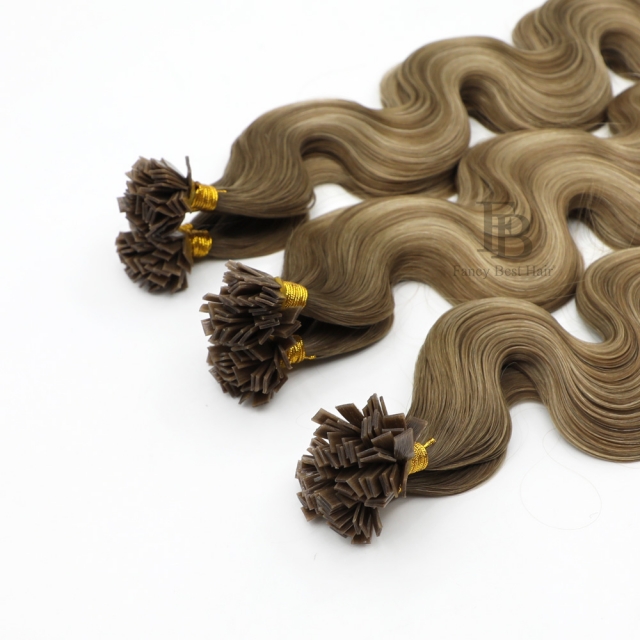 #T8-P8/18 - Flat/K tip Hair - Body Wave