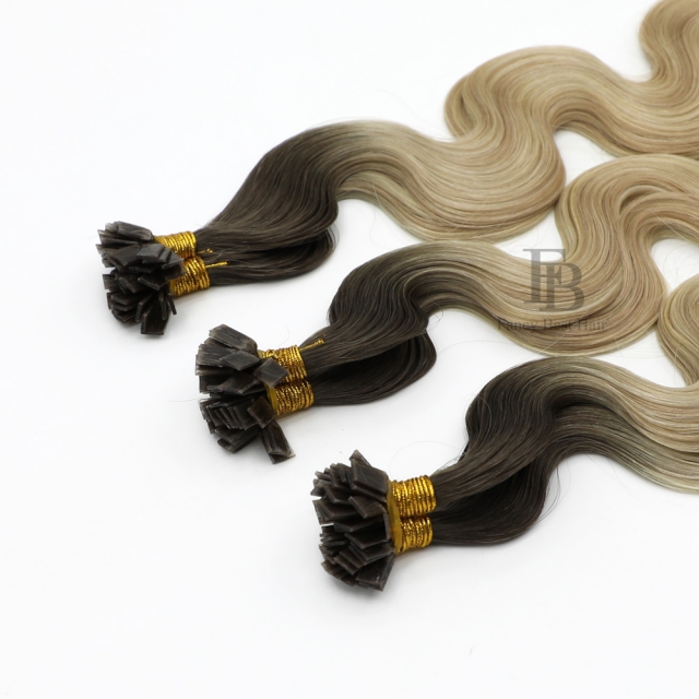 #T4-P18/60 - Flat/K tip Hair - Body Wave