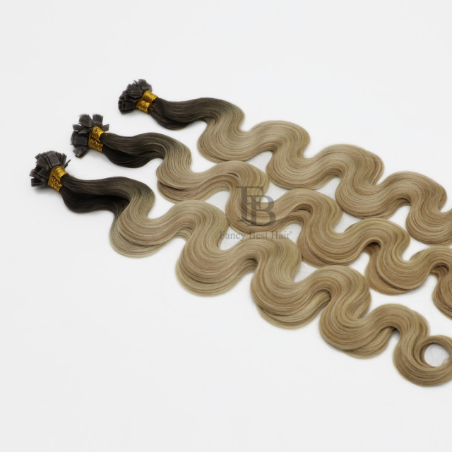 #T4-P18/60 - Flat/K tip Hair - Body Wave