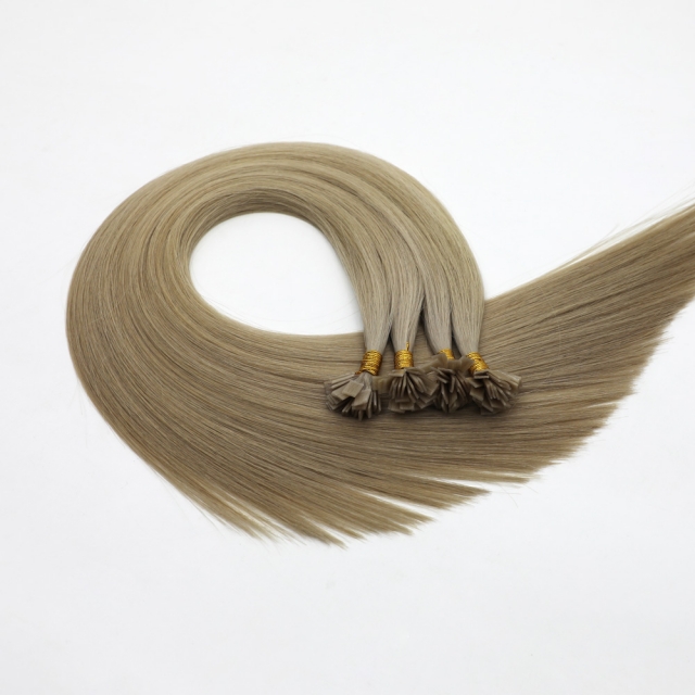 #19 Ash Blonde Flat Tip Hair