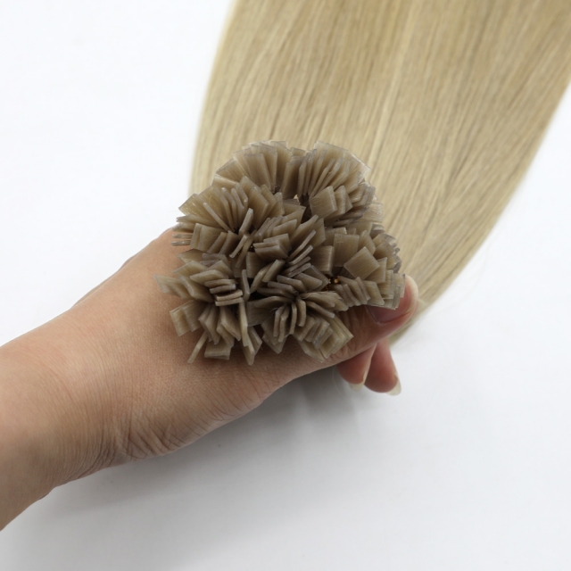 #19 Ash Blonde Flat Tip Hair