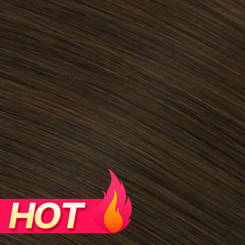 #4 Chocolate Brown - Flat/K tip Hair - Body Wave