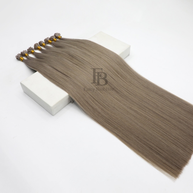 #19A Ash Blonde Flat Tip Hair