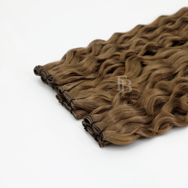 Curly ---- #6 Chocolate Brown - Genius Weft