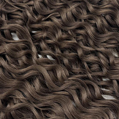 Curly ---- #2 Darkest Brown - Genius Weft