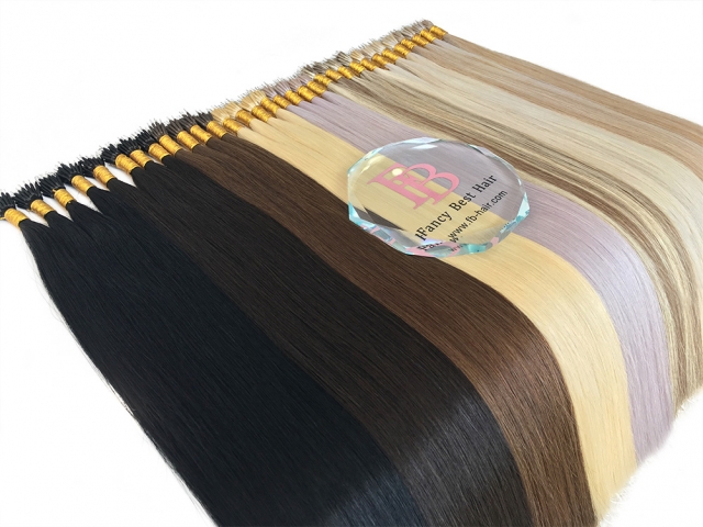 #60A Platinum Blonde Nano Ring Hair