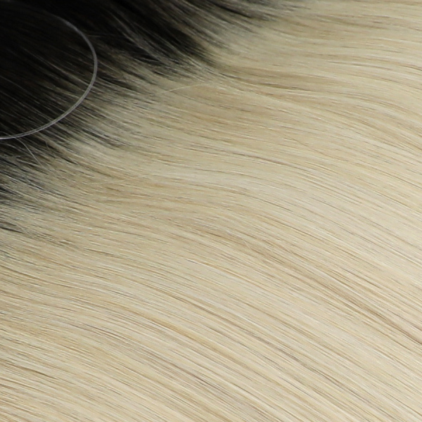 Rooted Balayage #T1B-M60/ice Halo Hair Extensions