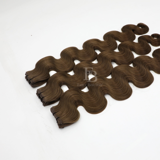 #8 Chocolate Brown - Genius Weft - Body Wave