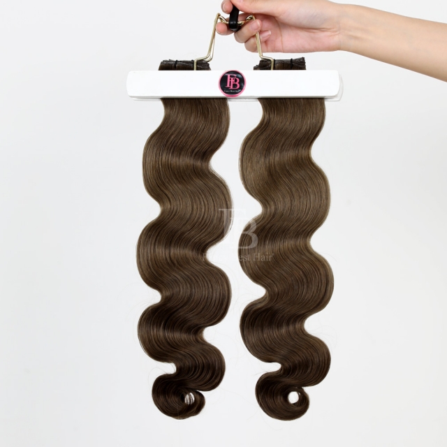 #4B Chocolate Brown - Genius Weft - Body Wave