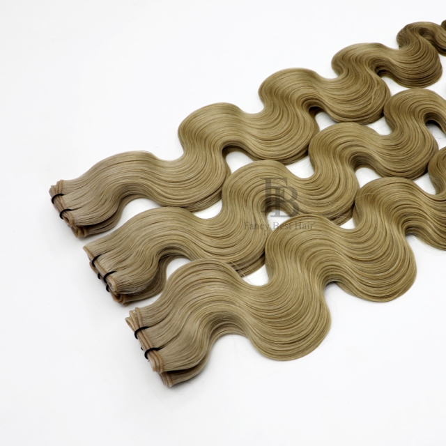#19  Ash Blonde- Genius Weft - Body Wave