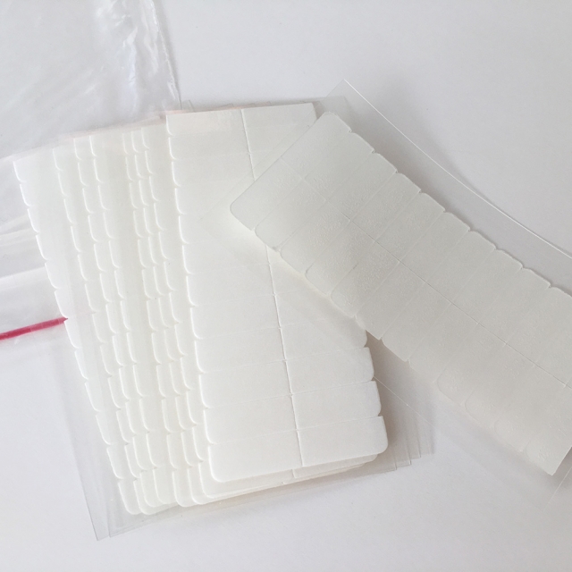 Double Sides White Tape Tabs 120pcs/pack