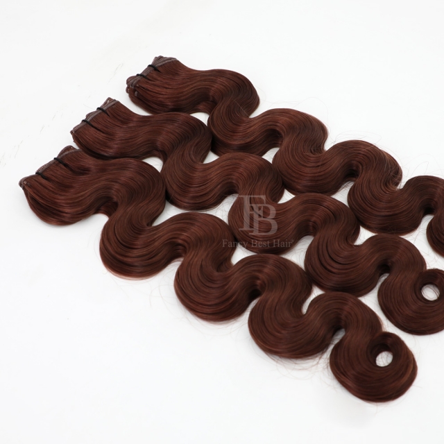 #33 Medium Auburn- Genius Weft - Body Wave