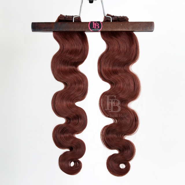 #33 Medium Auburn- Genius Weft - Body Wave