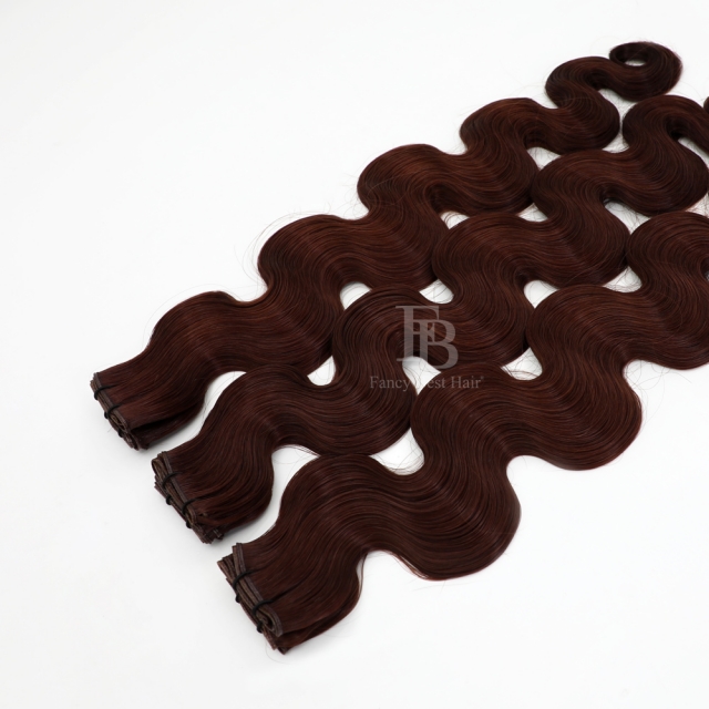 #32 Medium Auburn- Genius Weft - Body Wave
