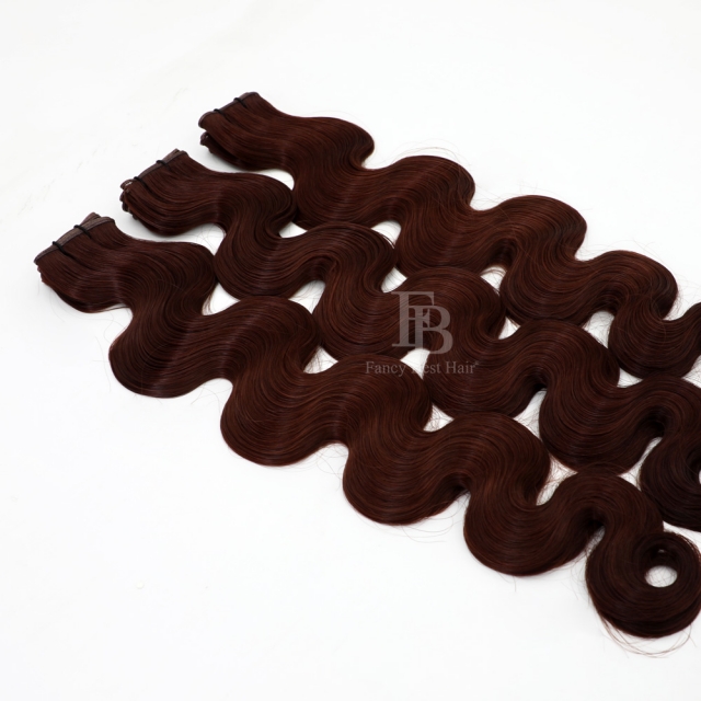 #32 Medium Auburn- Genius Weft - Body Wave