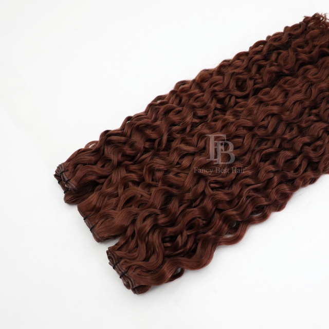 Curly ---- #33 Platinum Blonde  - Genius Weft