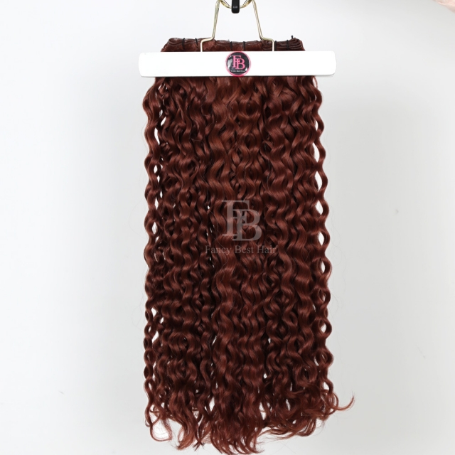 Curly ---- #33 Platinum Blonde  - Genius Weft