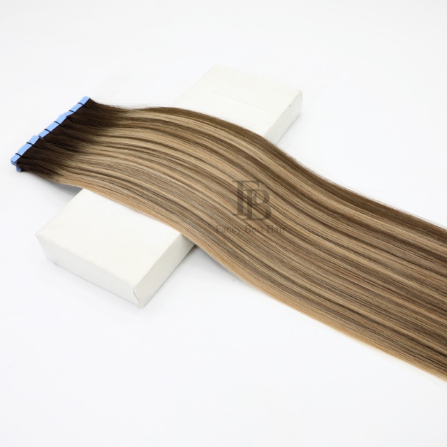 #T3-P4/27 Rooted Balayage Injection Tape Hair