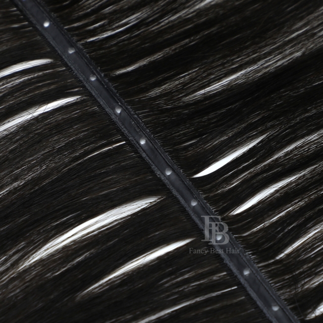 #1B Off Black - Butterfly Weft