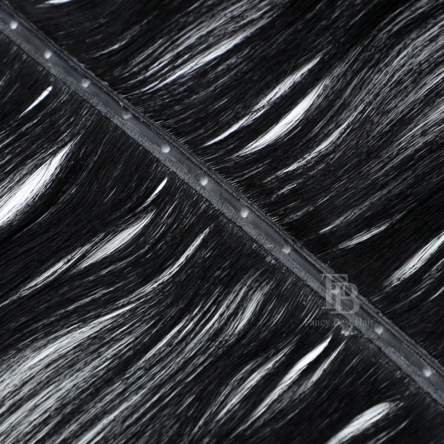 #1 Jet Black - Butterfly Weft