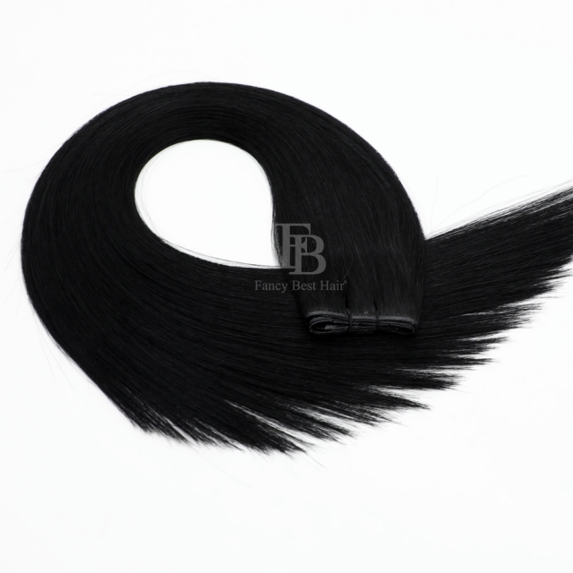 #1 Jet Black - Butterfly Weft
