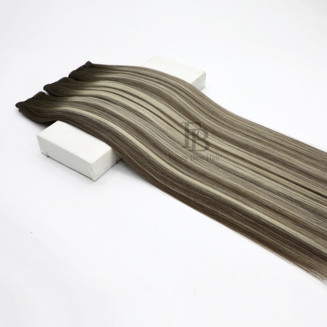 #T7-P7/ice Rooted Balayage - Butterfly Weft