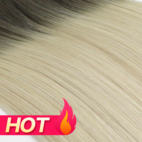 #T7-m60/ice Rooted Balayage - Butterfly Weft