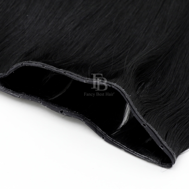 #1 Jet Black - Butterfly Weft
