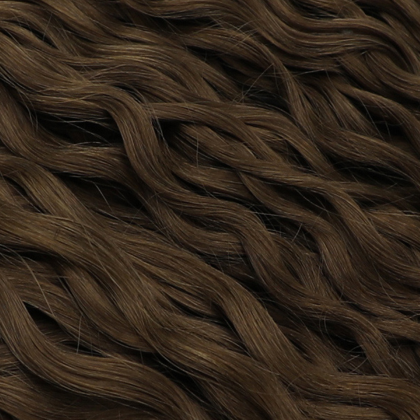 Curly ---- #4 Chocolate Brown - Genius Weft
