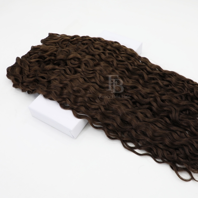 Curly ---- #3 Dark Brown - Genius Weft