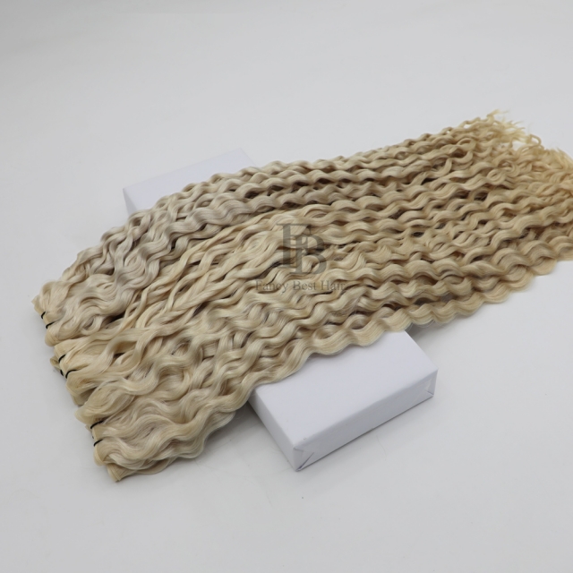 Curly ---- #ice Blonde   - Genius Weft