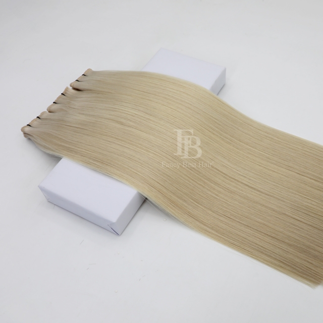 #60A Platinum Blonde - Butterfly Weft