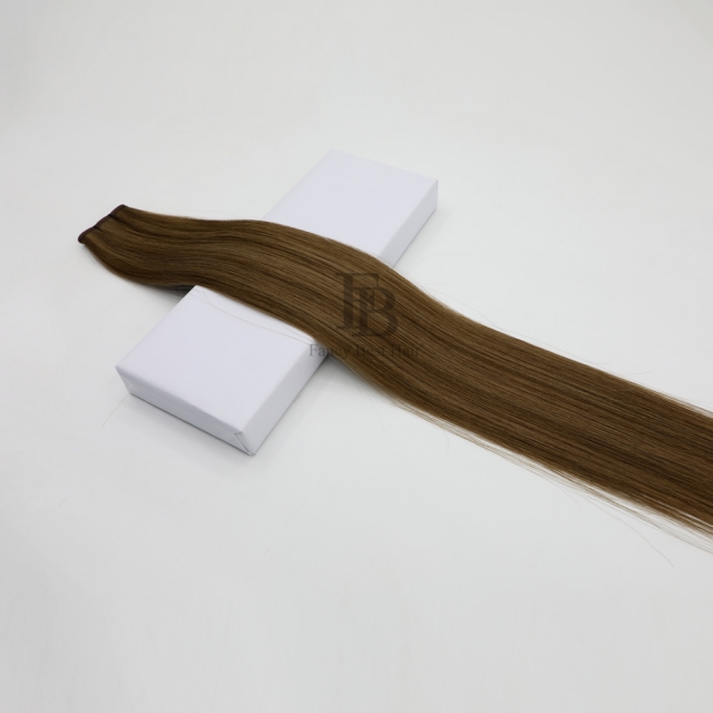 #P4/8 Piano Flat Weft Hair Extensions