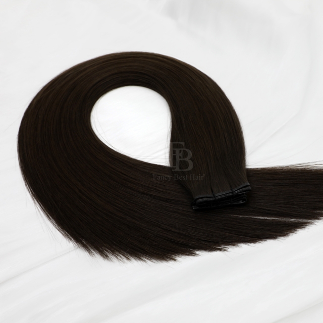 #2 Darkest Brown - Fancy Weft