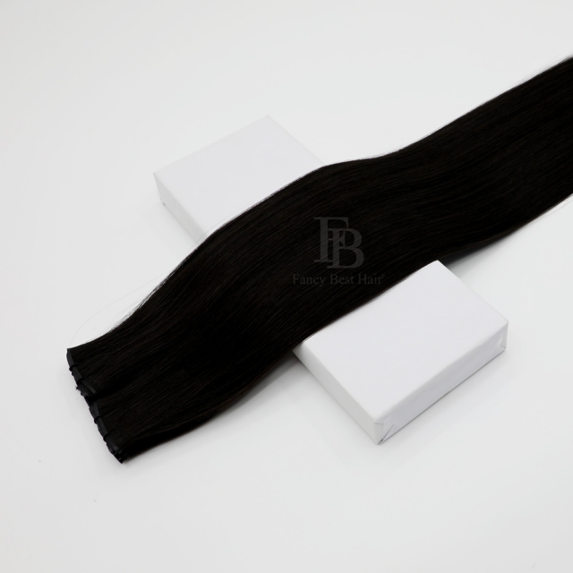 #1B Off Black - Fancy Weft