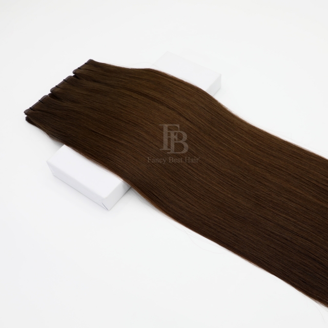 #3 Dark Brown - Fancy Weft
