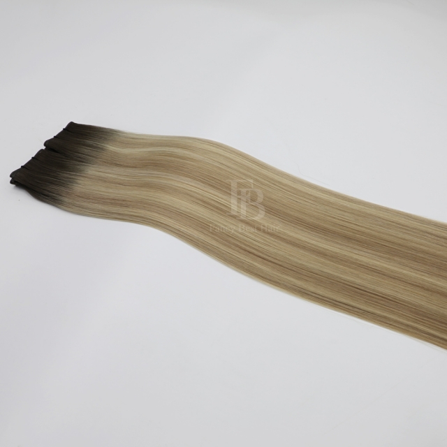 #T4-P18/60 Rooted Balayage   -- Fancy Weft